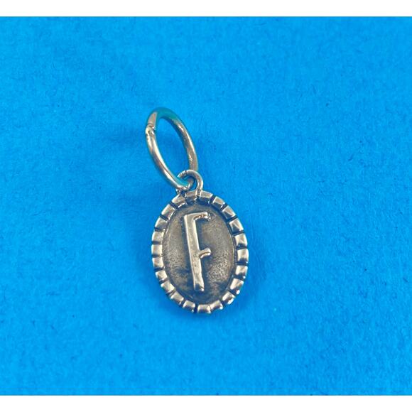 Waxing Poetic Imprinted Oval charm - Picture 4 of 9